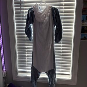 Shark Blanket Hoodie Onesie – Cozy Wearable Shark Sleeping Bag